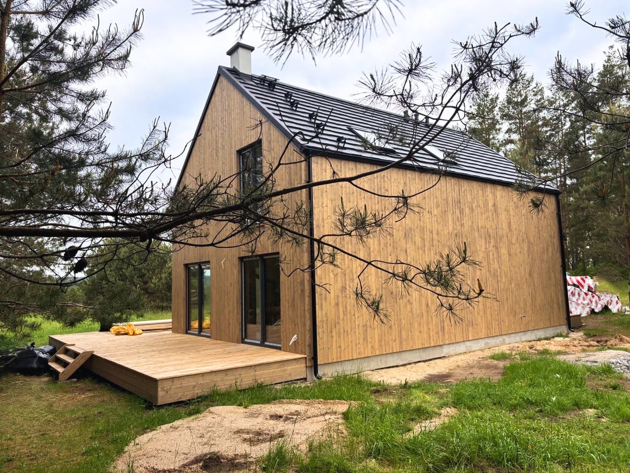 Waszyngton — dom szkieletowy 118 m² — model domu