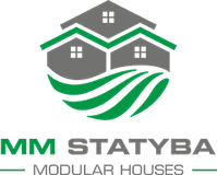Logo firmy MM Statyba, Ltd