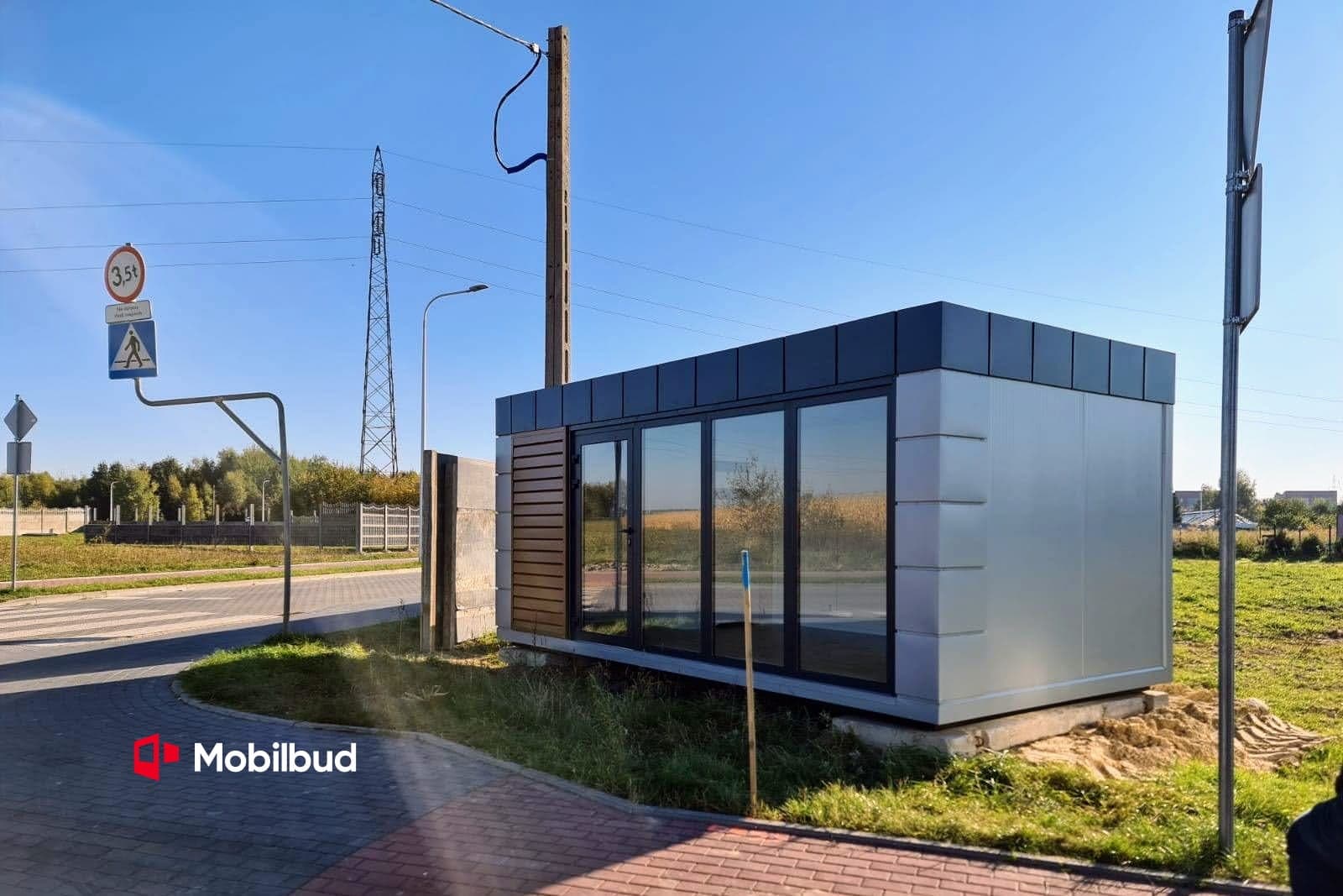 Pawilon biurowy 3 × 6 m — wariant PB 19 — model domu