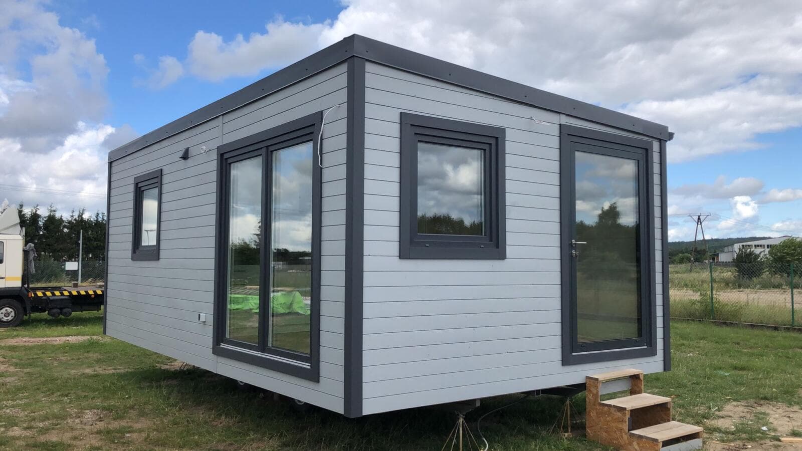 Domek mobilny S — 20–25 m² — model domu