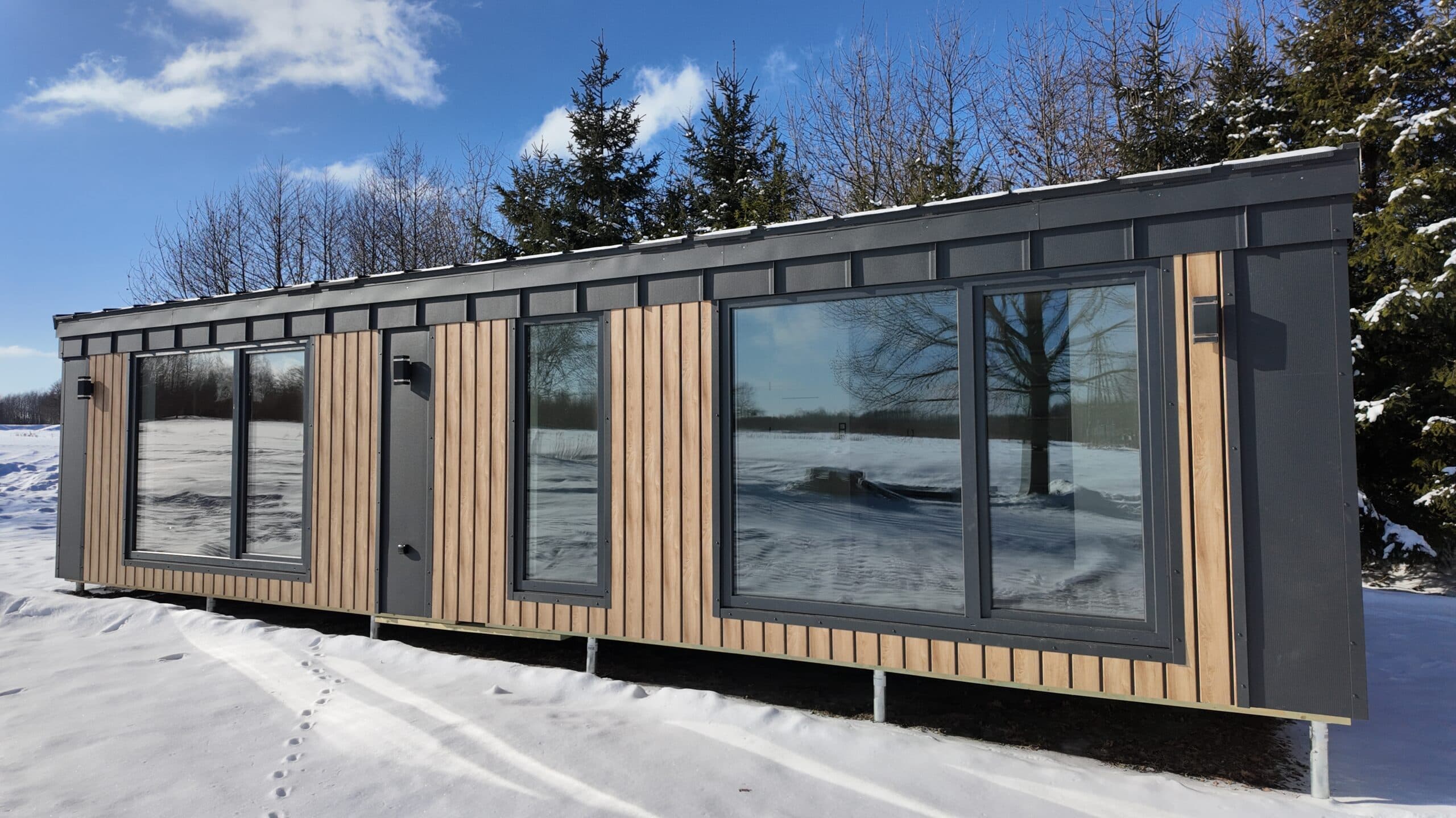 Dom modułowy Family — 70 m², wariant całoroczny — MODERAHOUSE sp. z o.o.