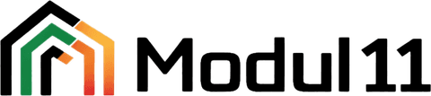 Logo firmy MODUL11 (MB BYGG VL)