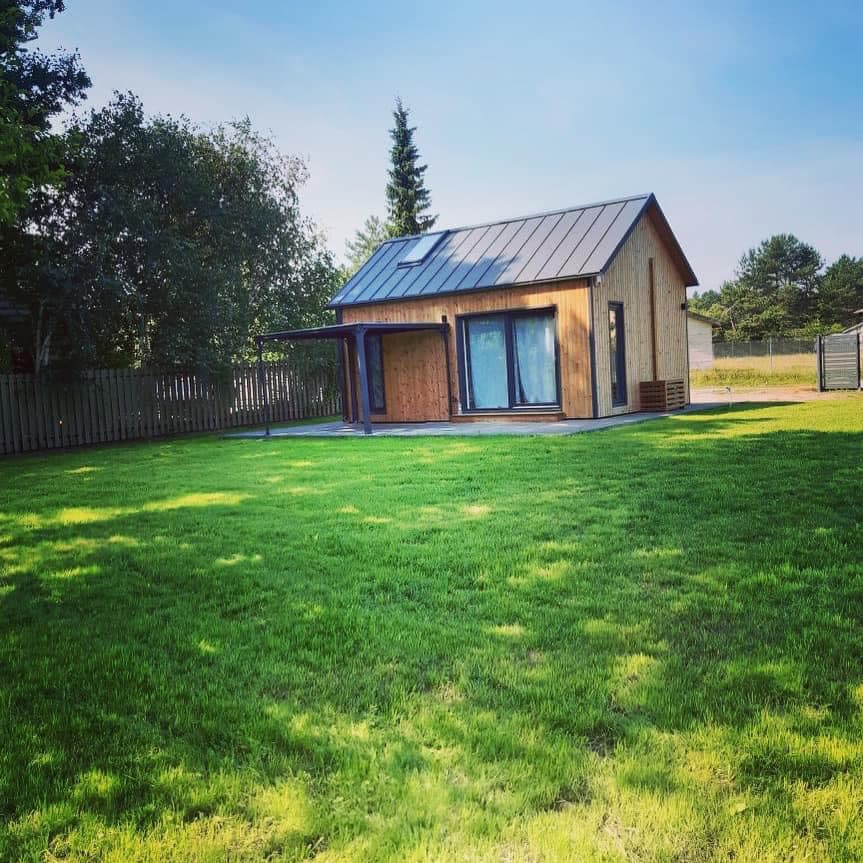 Domek modułowy 35 m² w Białogórze — Module House — PUH Rafał Migdalski