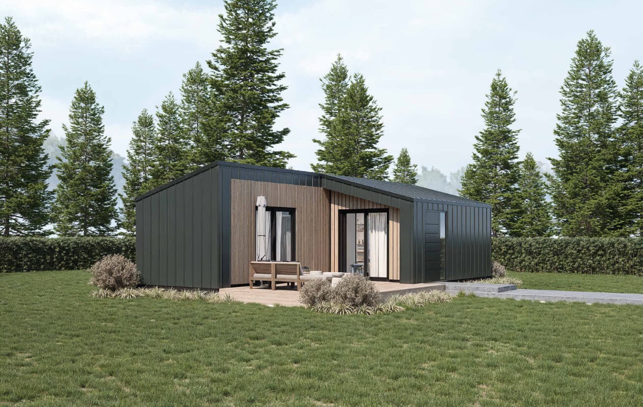 Dom modułowy La Casa Diminuto — 39 m² — Moduleo Polska Domy Modułowe sp. z o.o.