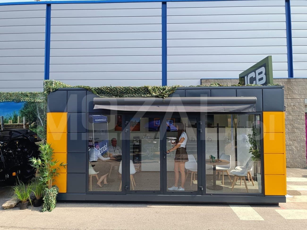 Pawilon GEORGE 6 × 3 m — 18 m² — Mozal