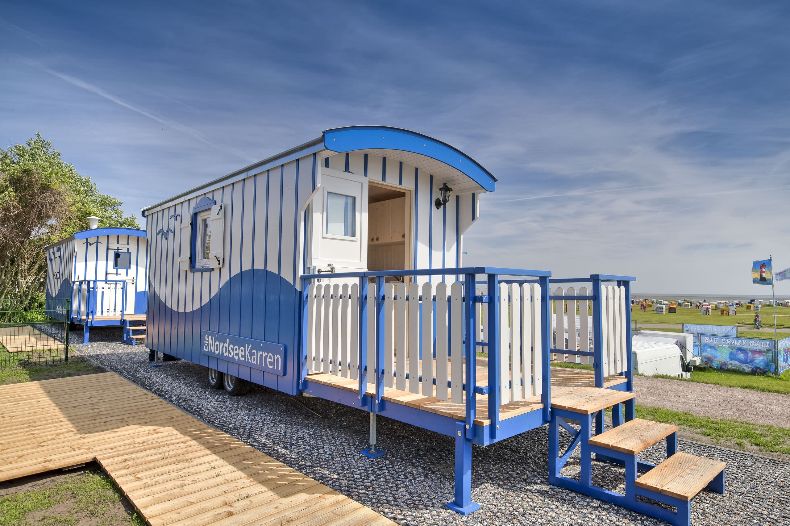 Wóz pasterski Schäferwagen BALTICA / LIVING — 7,5–10,5 m² — model domu