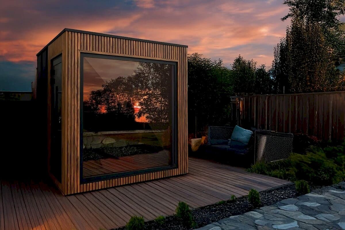 Sauna ogrodowa NORAVI IV — 6 m², Sauny NORAVI