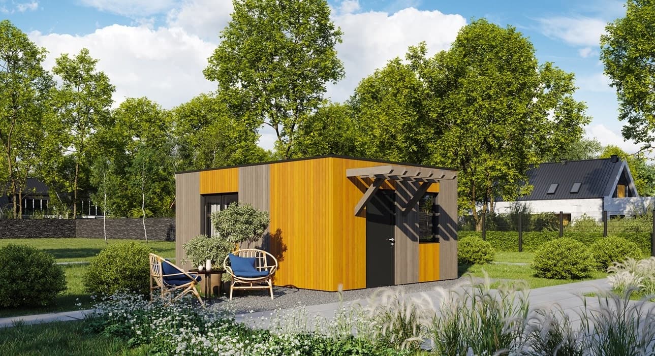 Dom modułowy Modular House 25 — 25 m² — Norges Hus Modular Houses OÜ