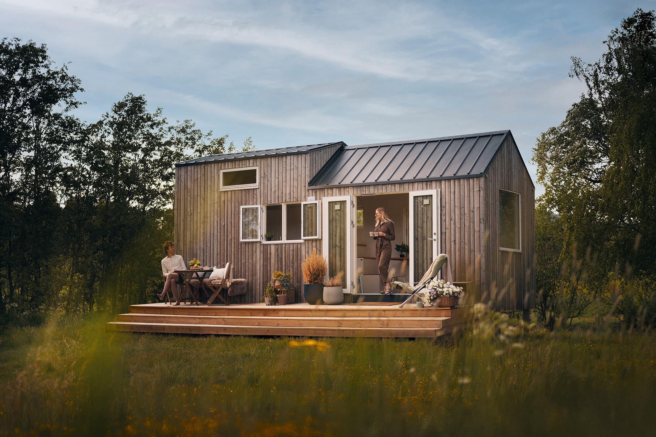 Mikrodom Heim z antresolą, 20 m² — model domu