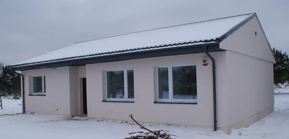 Dom ze szkieletu stalowego 99 m² w Bydgoszczy-Fordonie — Odomo.pl Sp. z o.o.