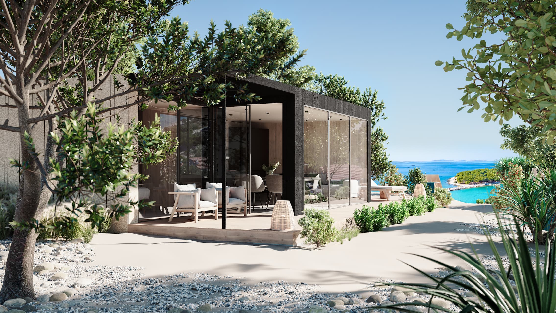 Tulum mobile home 45–50 m² — dom mobilny, OIKO sustainable villas