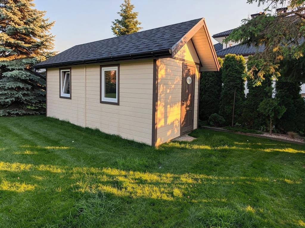 Domek ogrodowy Ewa 3 × 6 m, 18 m² — Orchard Artistic Woodwork sp. z o.o.