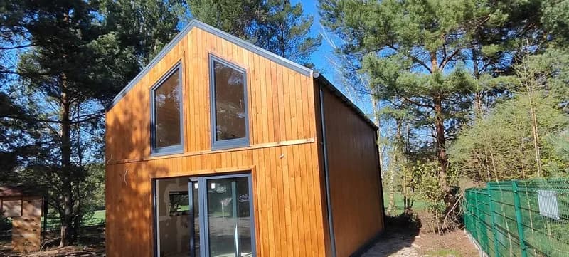 Stodółka na Zaciszu — dom 5 × 7 m, 70 m², Orchard Artistic Woodwork