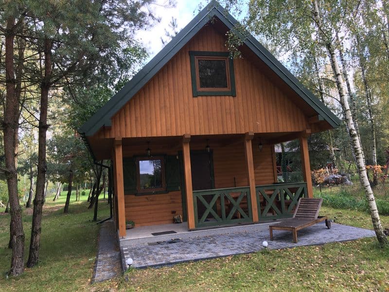Dom letniskowy 60 m² z poddaszem i tarasem 10 m² — ORDO Sp. z o.o.