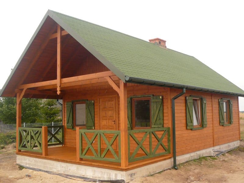 Dom letniskowy VILLINGEN 36 m² z zadaszonym tarasem — ORDO Sp. z o.o.
