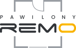 Logo firmy Pawilony REMO