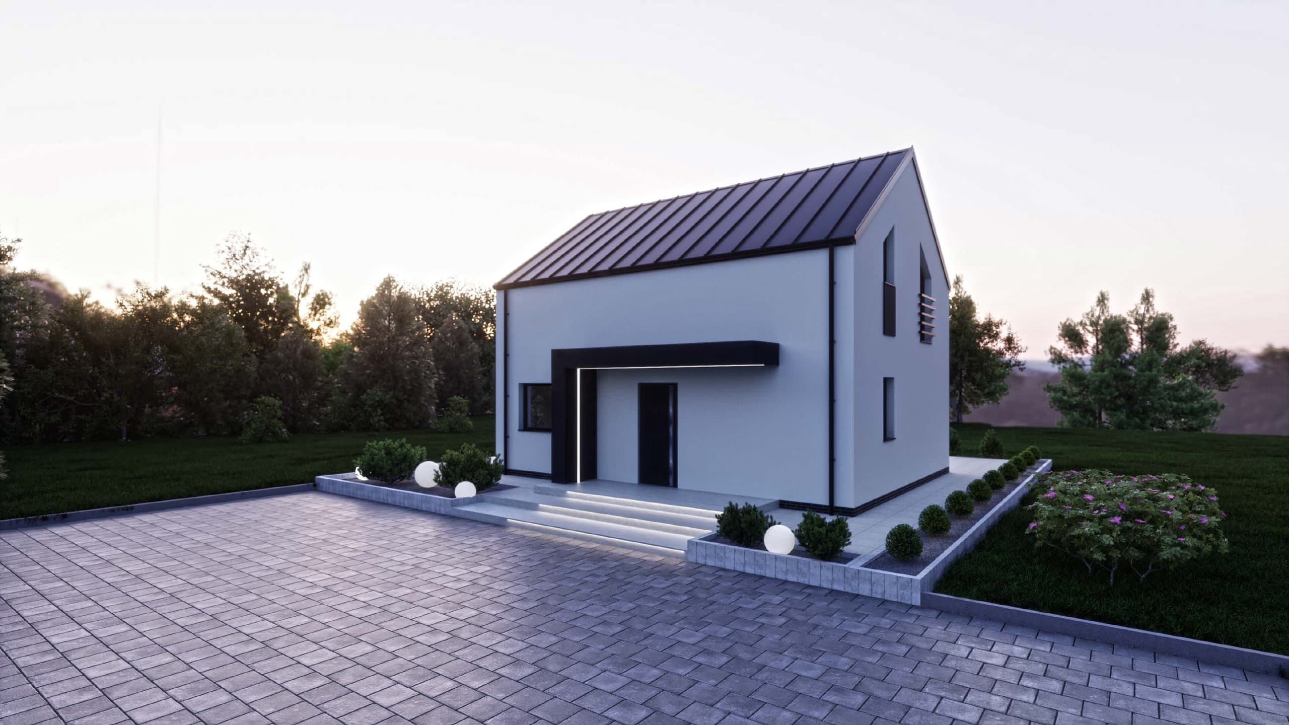 Dom piętrowy DJ 94 — 94,21 m² — PB HOUSE sp. z o.o.