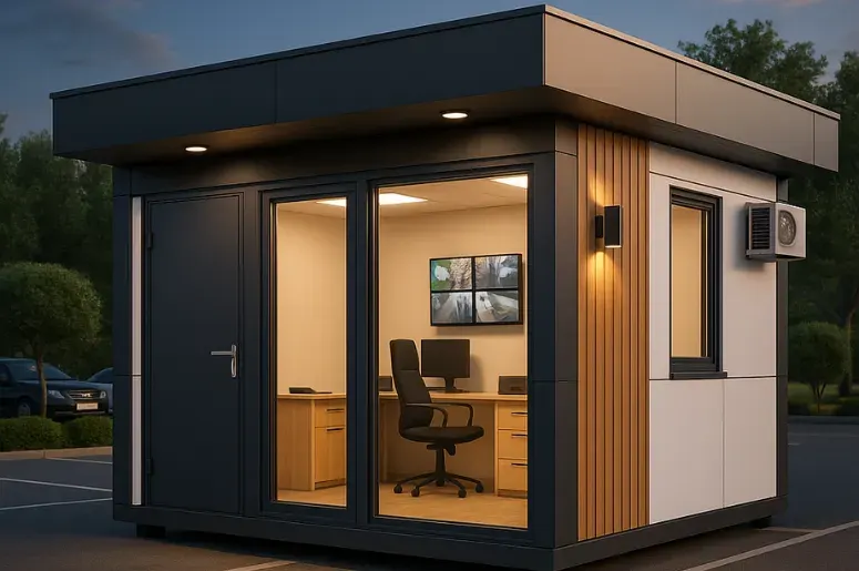 Stróżówka 3 × 3 m — model domu