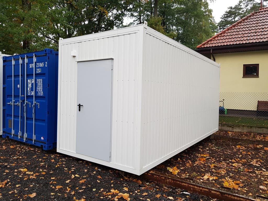 Kontener biurowy 6000 × 2400 mm (nowy, produkcja POLSTRUG) — POLSTRUG
