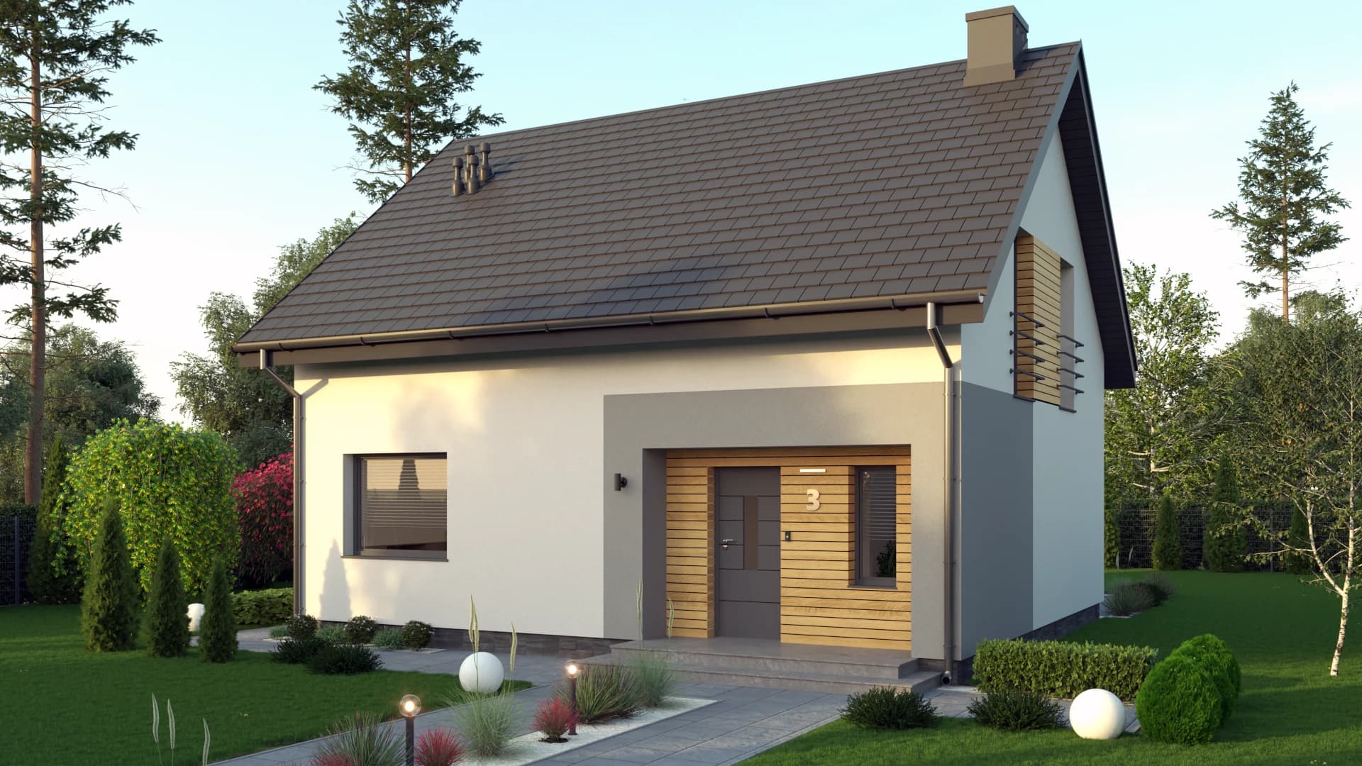 Prefort 3 — dom całoroczny 111 m², PREFORT