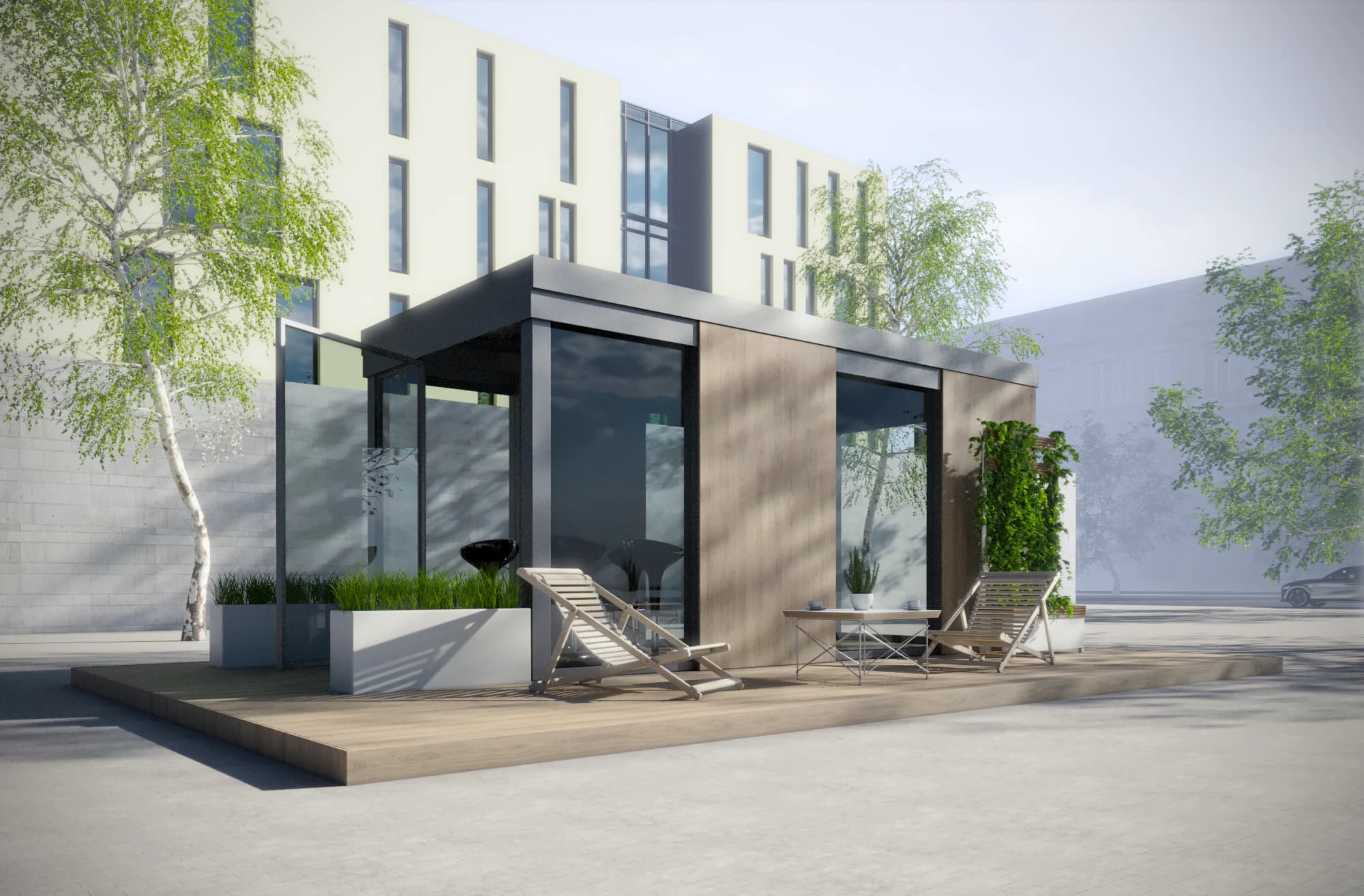Kontener gastronomiczny GA-1 — 6 × 2,5 m — PREMIUM CONTAINERS Piotr Żmij