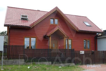 Dom szkieletowy w Białymstoku 101 m², ProArch Domy Drewniane Szkieletowe