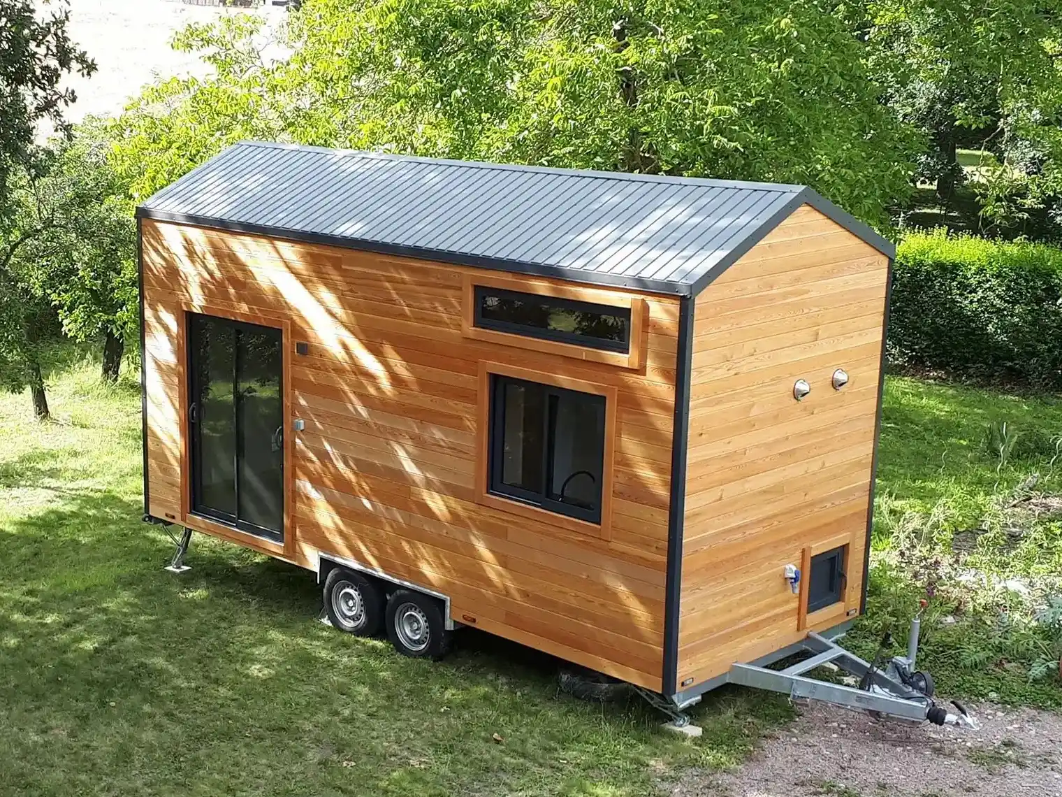 Tiny house Colibri — 23 m² z dwiema antresolami — model domu
