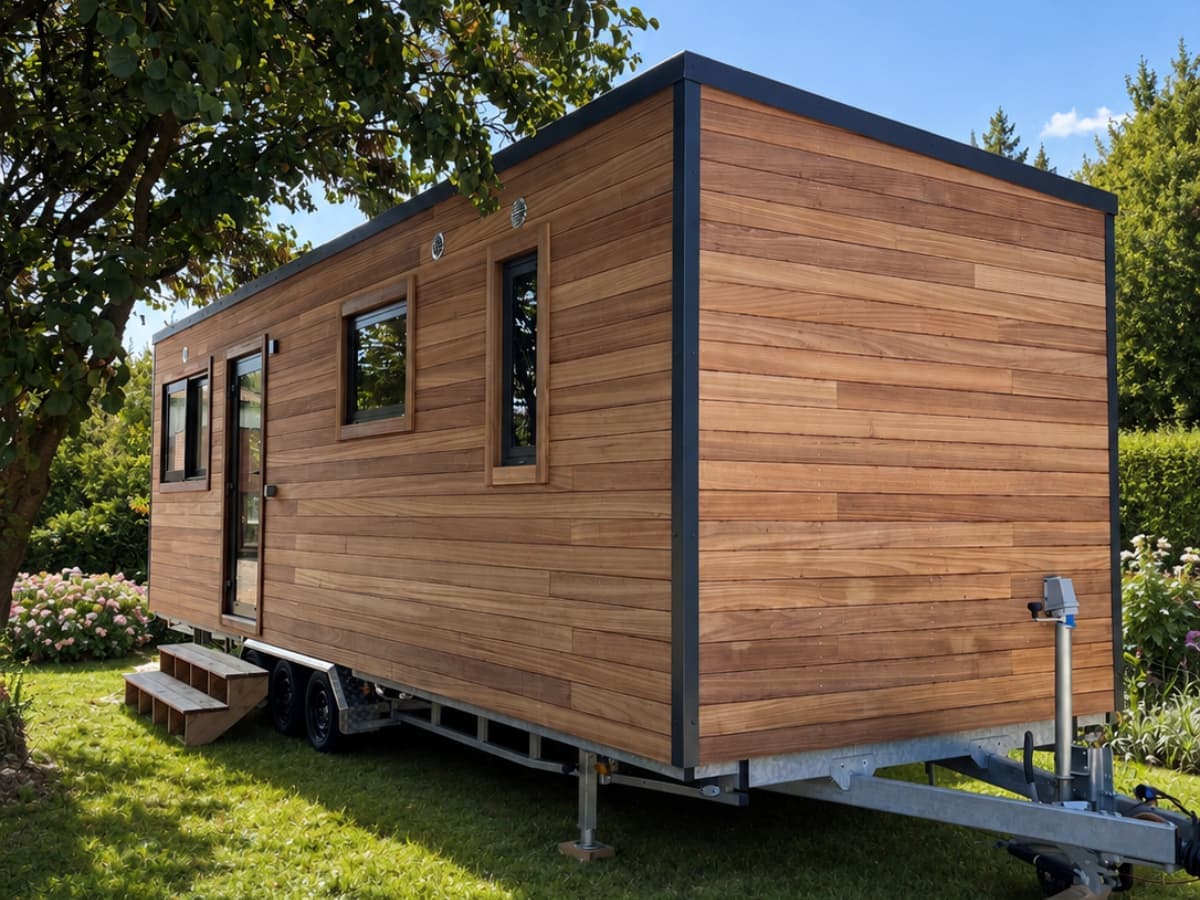 Tiny house Kangourou — parterowy, dwie sypialnie, 18 m² — Quadrapol Sp. z o.o.