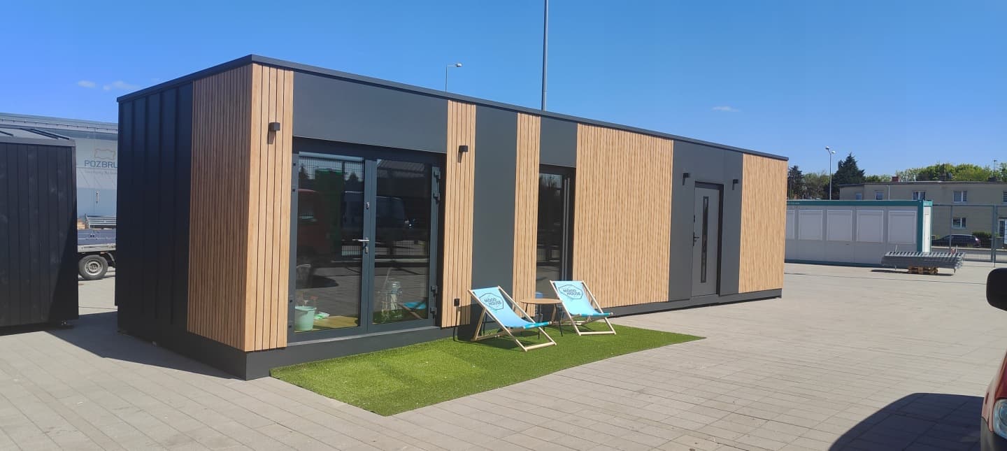 Dom modułowy Comfort Plus 3 — 12 × 3,95 m (47,4 m²) — RAMAL PAWILONY sp. z o.o.