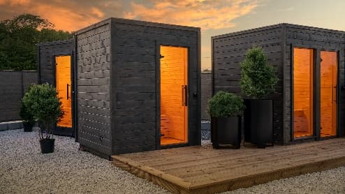 Sauna Delux 3 — 4 m², Sauna-X