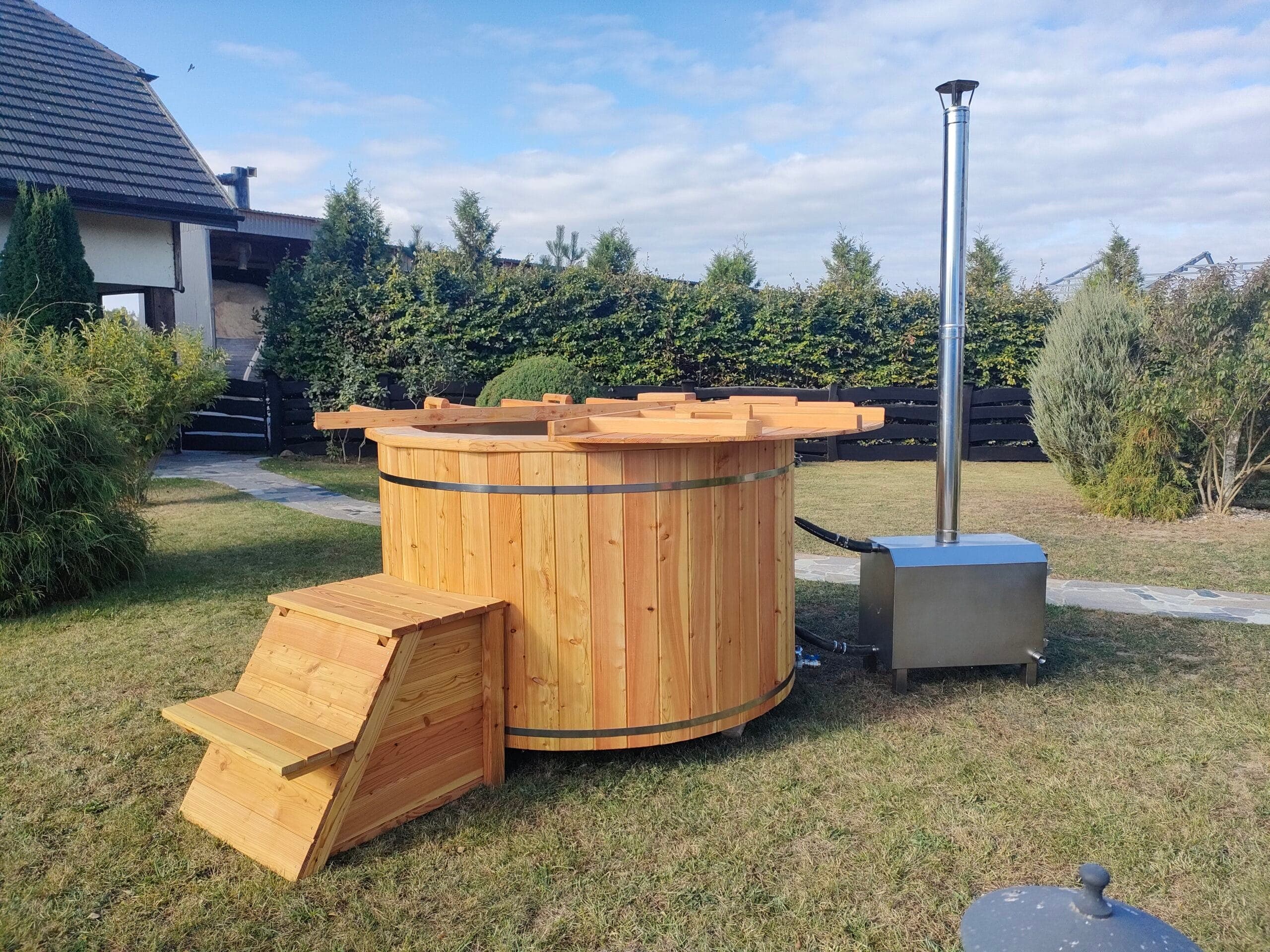Sauna Beczka — Best Justyna Ślązak — dom modułowy