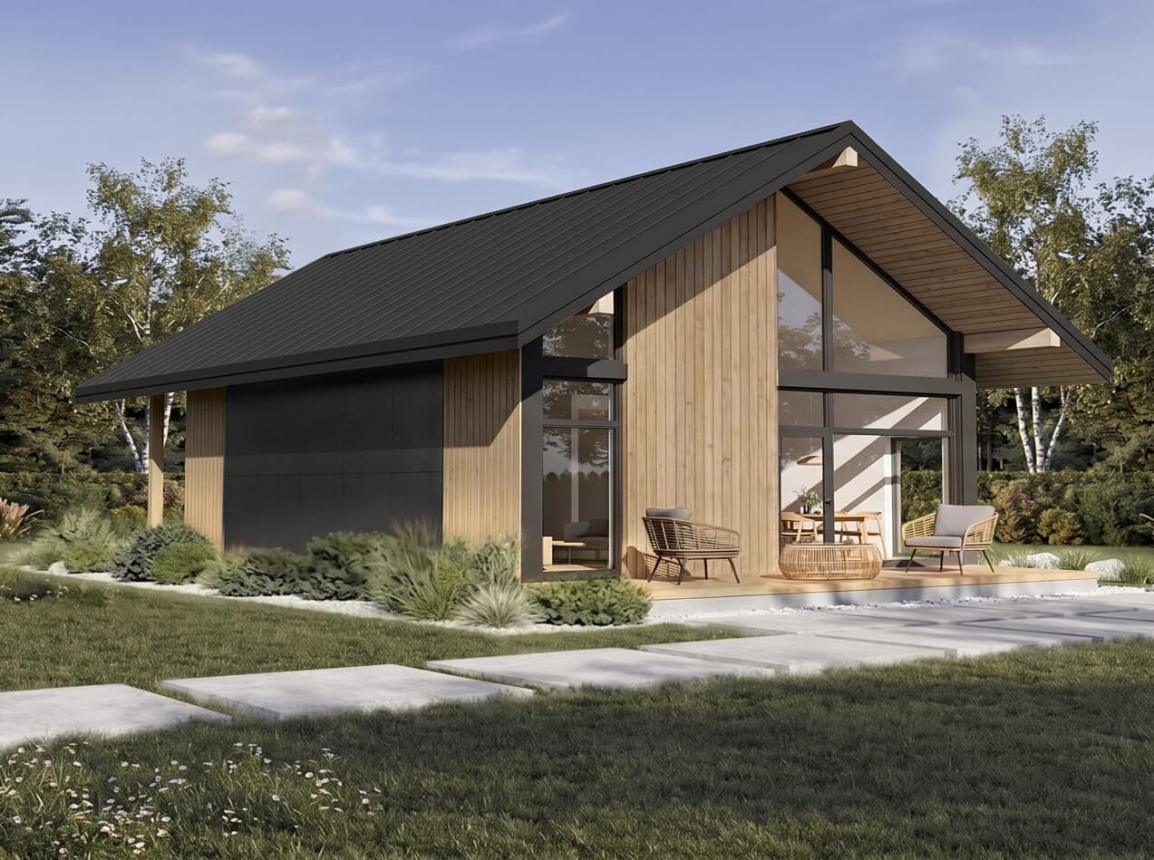 Dom modułowy Zorza — 129,2 m² — SAVA Home Sp. z o.o.