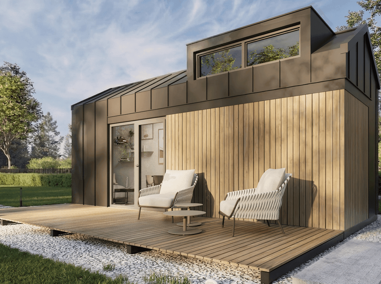 Domek mobilny Mini Loft z antresolą — 21,76 m² — SAVA Home Sp. z o.o.