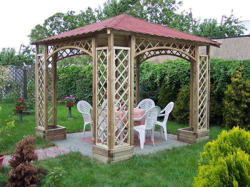 Altana kwadratowa 300 × 300 — model domu