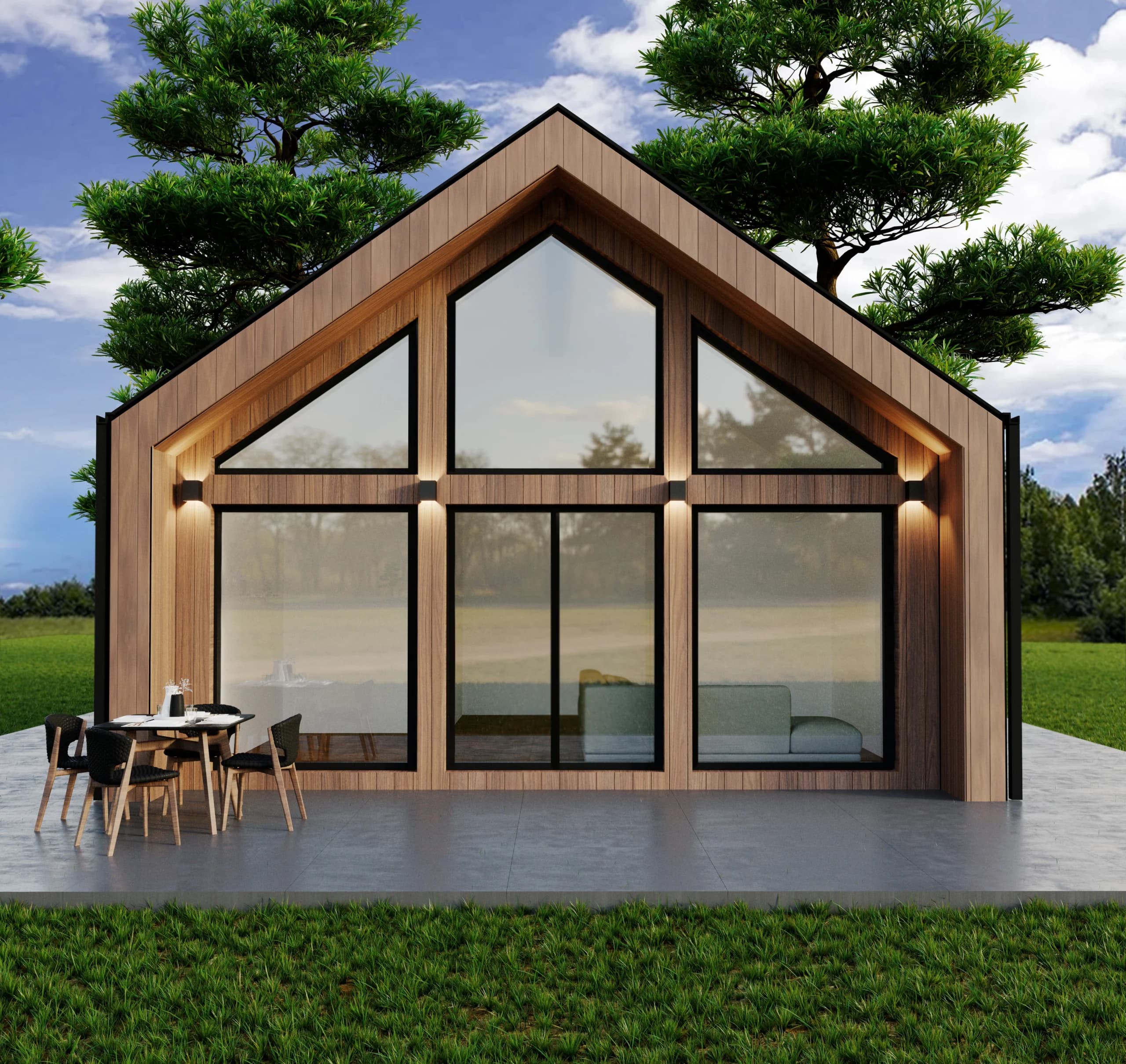 Dom parterowy Platinum — 55 m² — model domu
