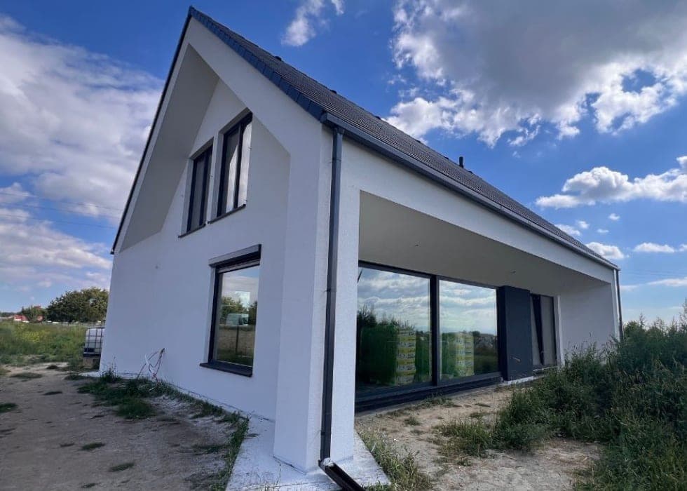 Dom szkieletowy — Bębło, realizacja SKAND HOUSE Sp. z o.o.