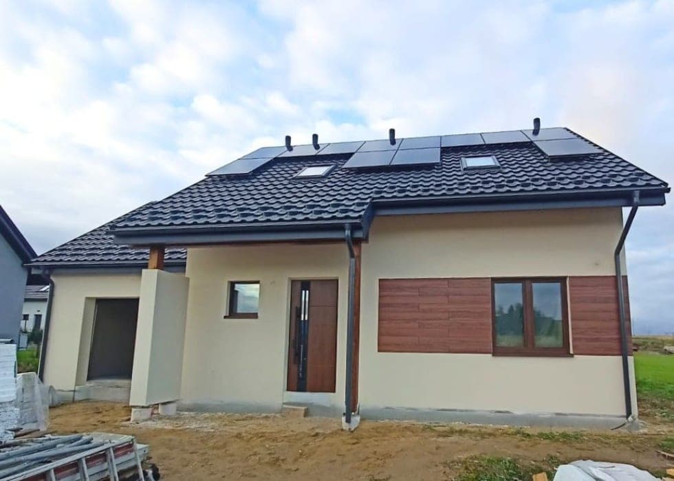 Dom szkieletowy — Głuchołazy, realizacja SKAND HOUSE Sp. z o.o.