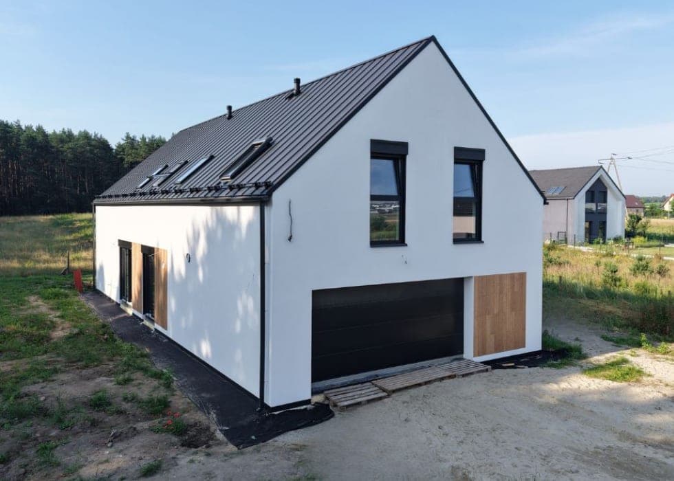 Dom szkieletowy — Tychy, realizacja SKAND HOUSE Sp. z o.o.