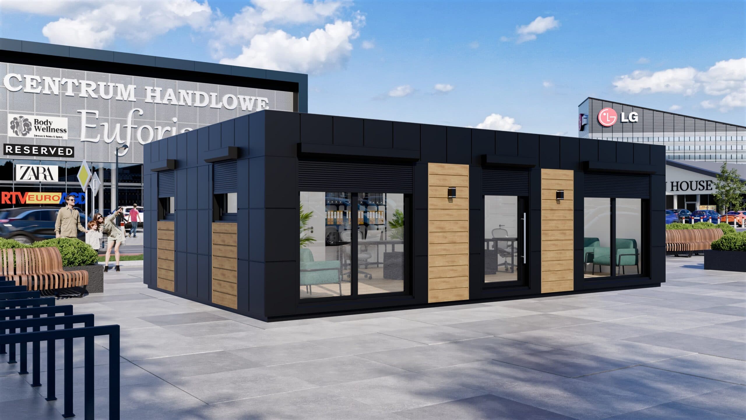 Pawilon SMART #014 — 9 × 6 m, 54 m² — model domu
