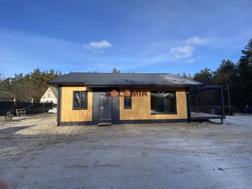 Dom szkieletowy B4 parterowy, 56,3 m² — SOLOMIA Sp. z o.o.