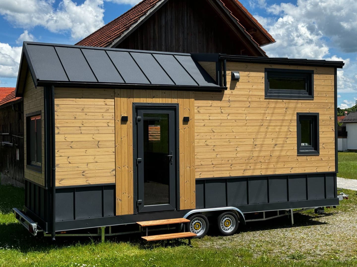 Tiny House MARIE na przyczepie, 21 m² — Tiny House BAR-TOF