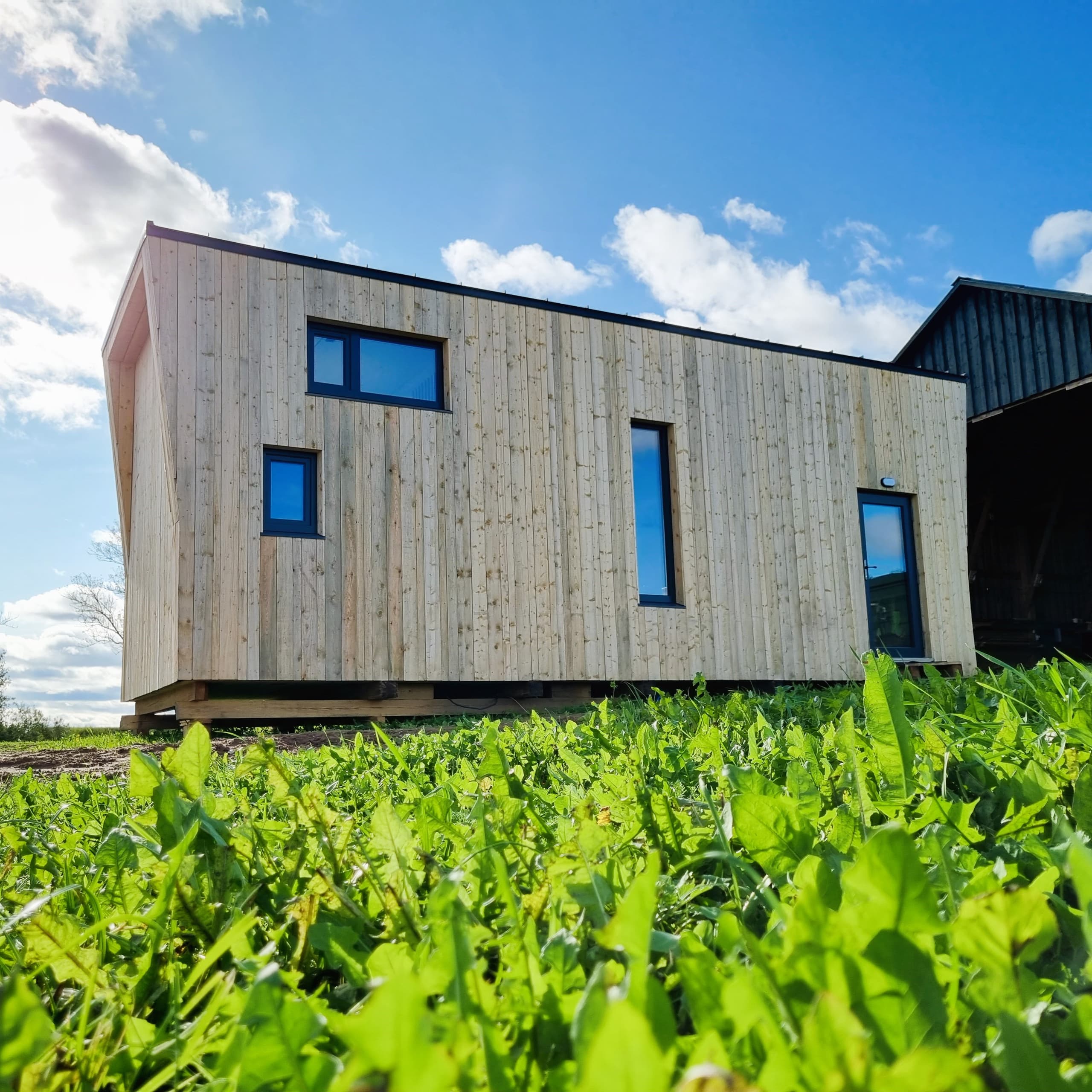 Tiny house Tiny Nora — 22 m², dwie antresole — model domu