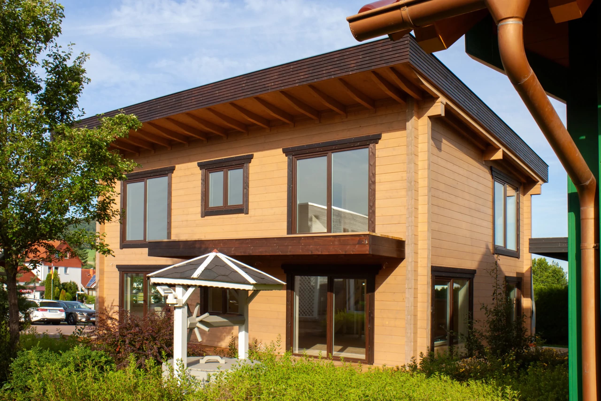 Dom z bali Lukas — 140 m² — UAB Tyla (BUTENAS TYLA)
