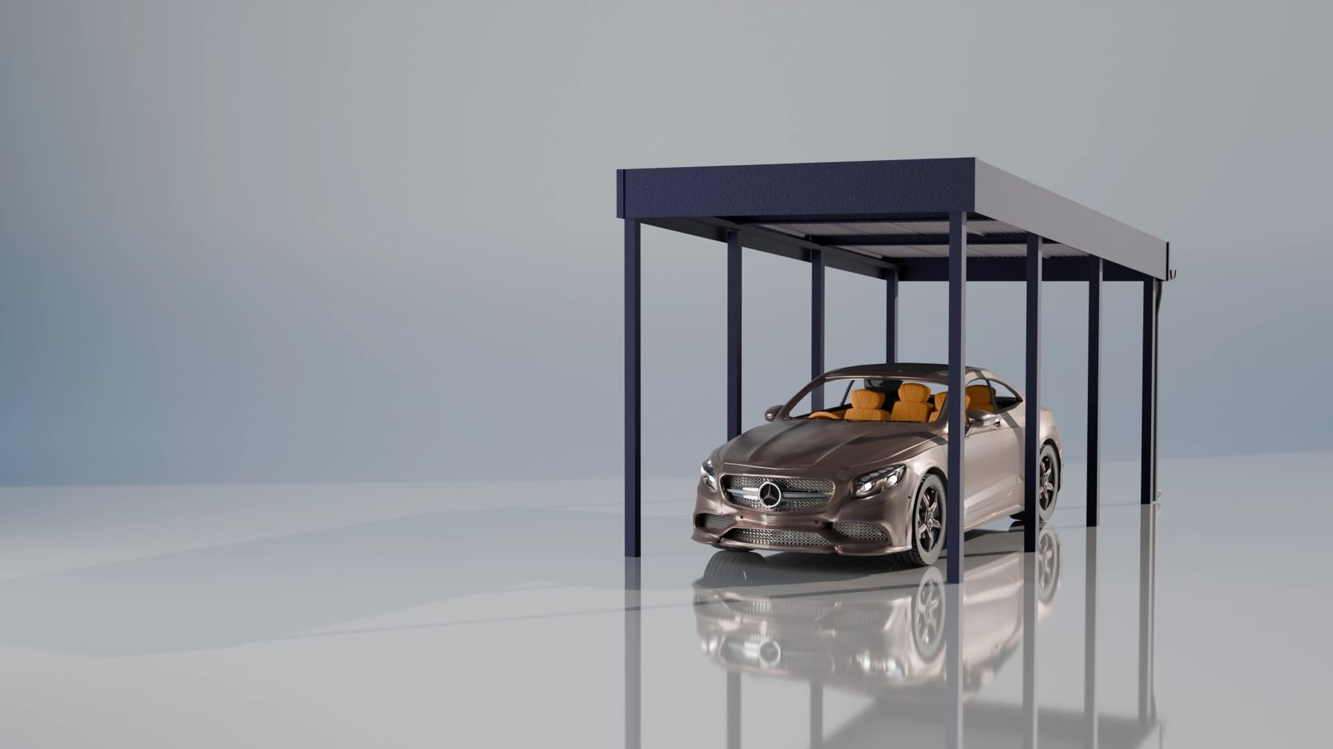 Wiata garażowa (carport) 3 × 6 m — Viaty