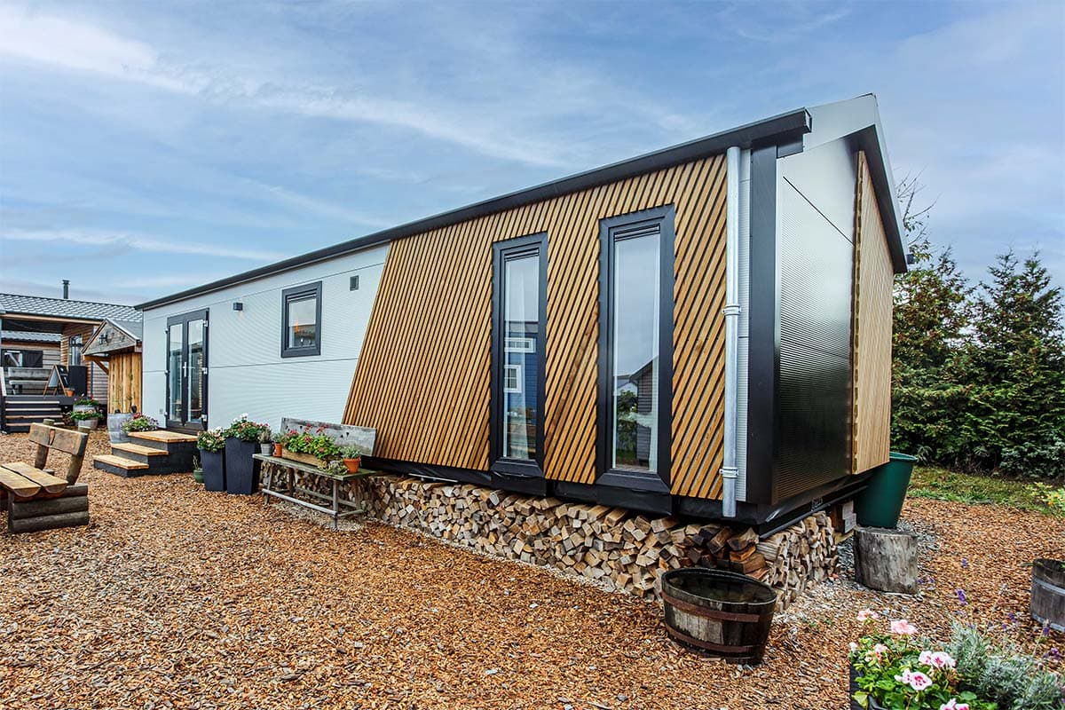 Mobilny chalet Belgien — 44 m² — model domu