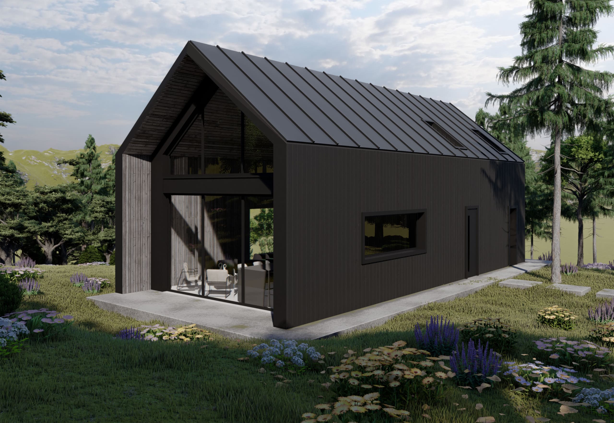 Dom piętrowy TOPP 113 — 113 m² zabudowy — Widokowy.pl — ARMAX sp. z o.o.