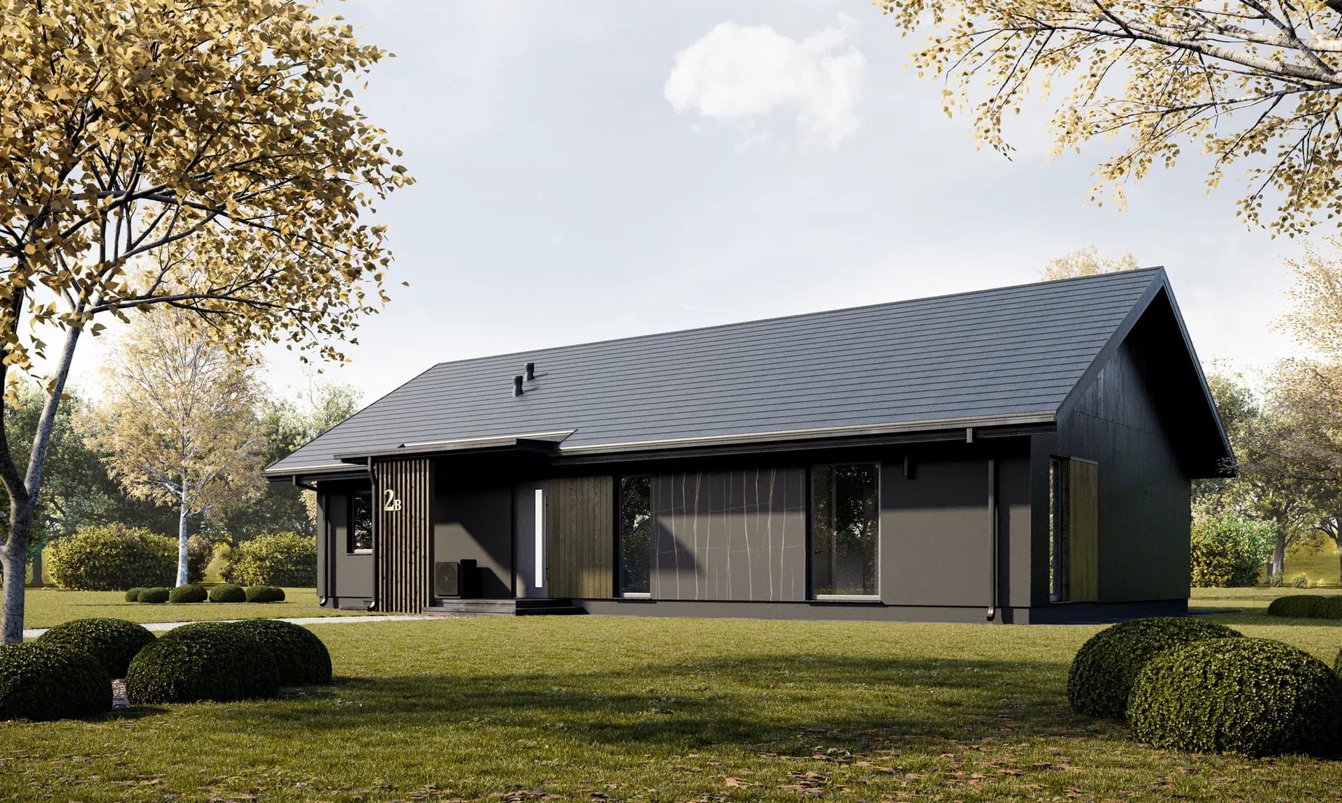 Dom parterowy Grand — 116 m², 8,60 × 16 m — WIREX CONSTRUCTION sp. z o.o.