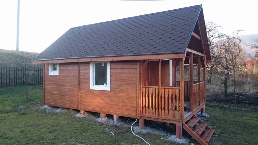Domek letniskowy 4 × 5,5 z WC i aneksem kuchennym — ZBD Marszałek Sp. z o.o.